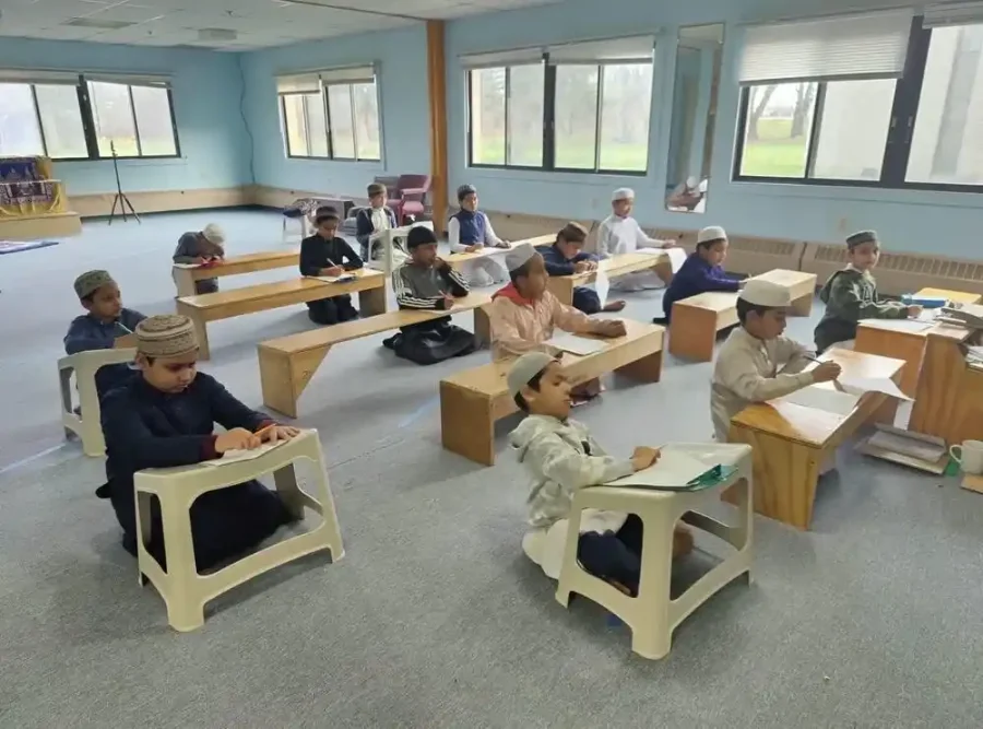 Students learning together through RAF education programs